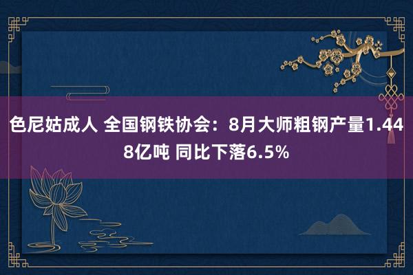 色尼姑成人 全国钢铁协会：8月大师粗钢产量1.448亿吨 同比下落6.5%