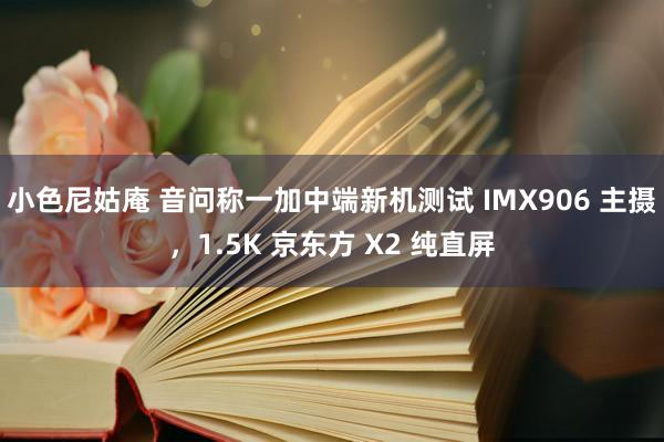 小色尼姑庵 音问称一加中端新机测试 IMX906 主摄，1.5K 京东方 X2 纯直屏