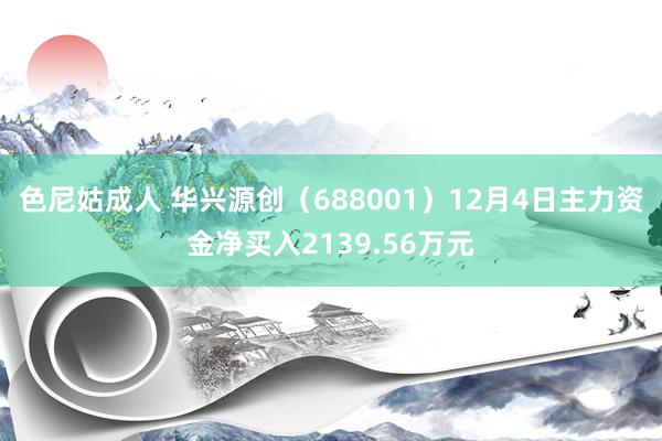 色尼姑成人 华兴源创（688001）12月4日主力资金净买入2139.56万元