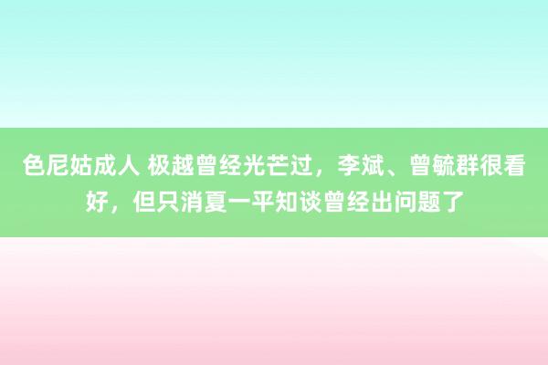 色尼姑成人 极越曾经光芒过，李斌、曾毓群很看好，但只消夏一平知谈曾经出问题了