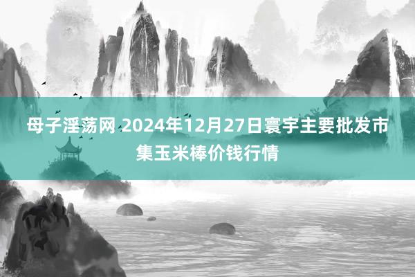 母子淫荡网 2024年12月27日寰宇主要批发市集玉米棒价钱行情