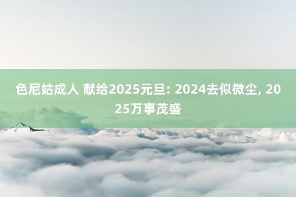 色尼姑成人 献给2025元旦: 2024去似微尘， 2025万事茂盛